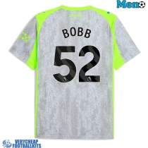Manchester City Oscar Bobb #52 Replica Third Shirt 2025-26 Short Sleeve